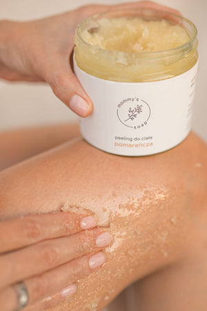 Naturalny peeling do ciała pomarańcza