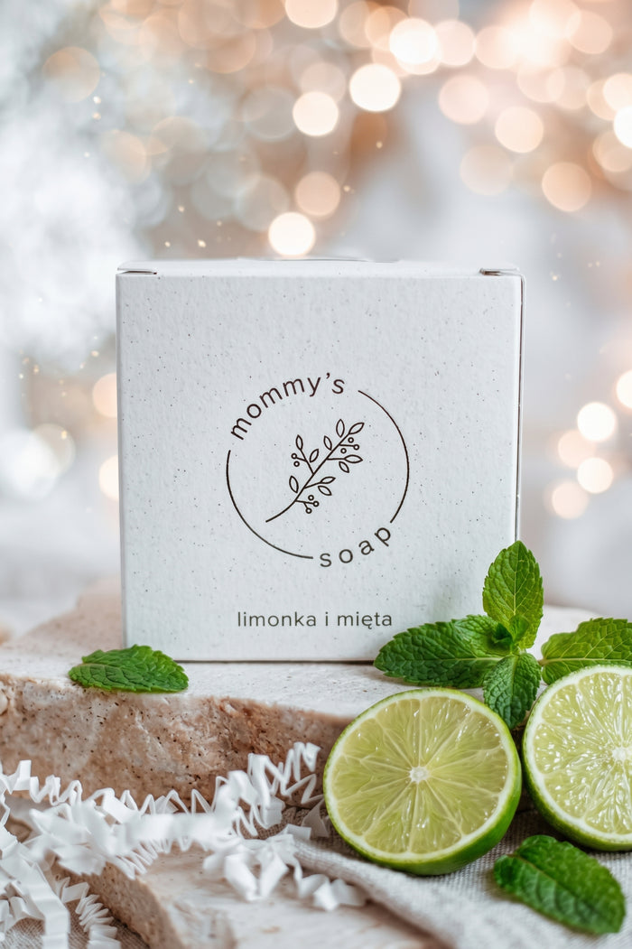 Naturalne mydło limonka i Mięta od Mommys Soap