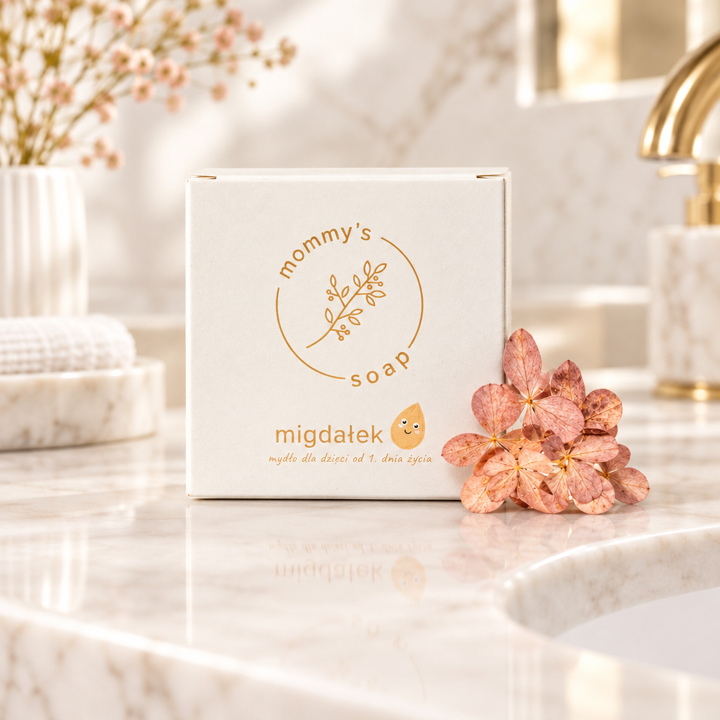 Naturalne mydło Migdałek od Mommys Soap