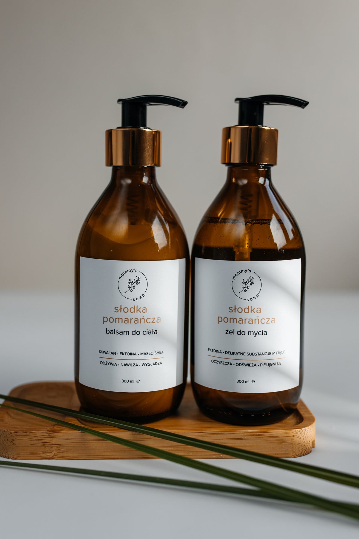 🍊 Zestaw Słodka Pomarańcza – żel do mycia + balsam do ciała