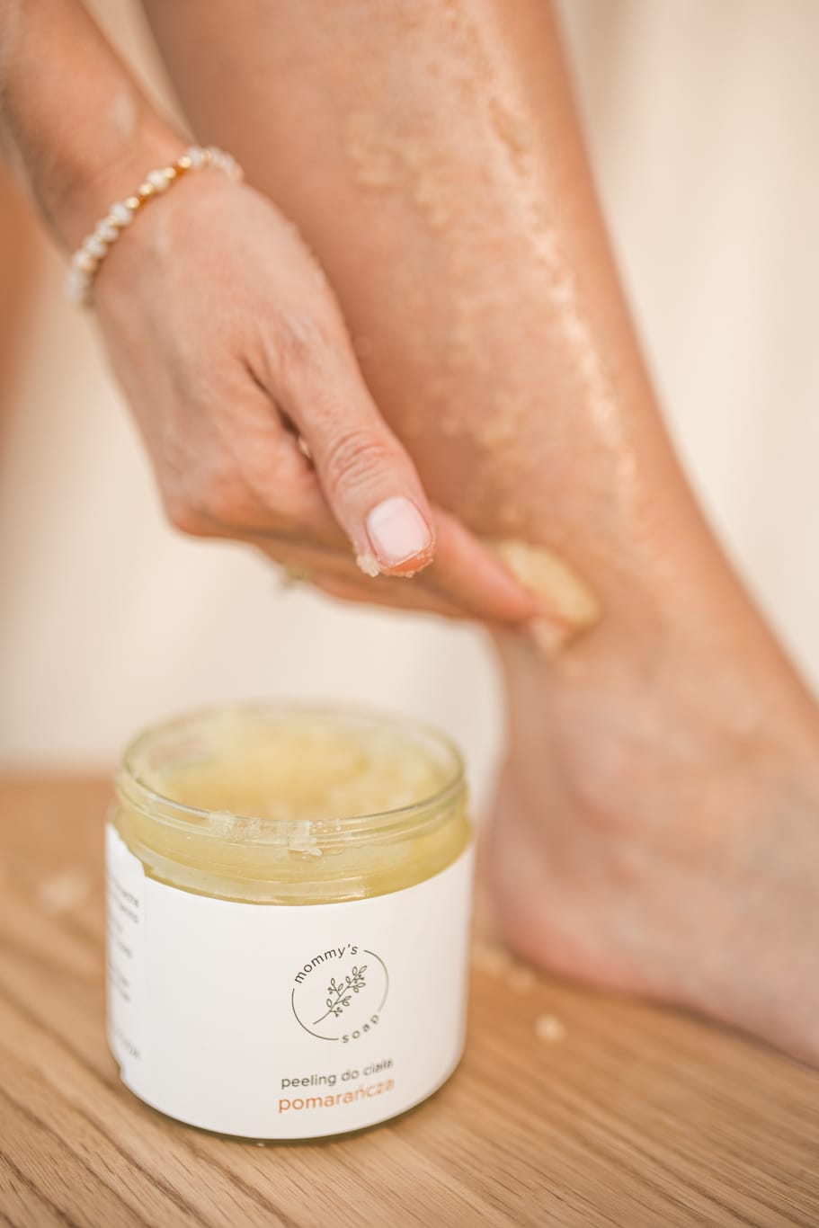 Naturalny peeling do ciała pomarańcza