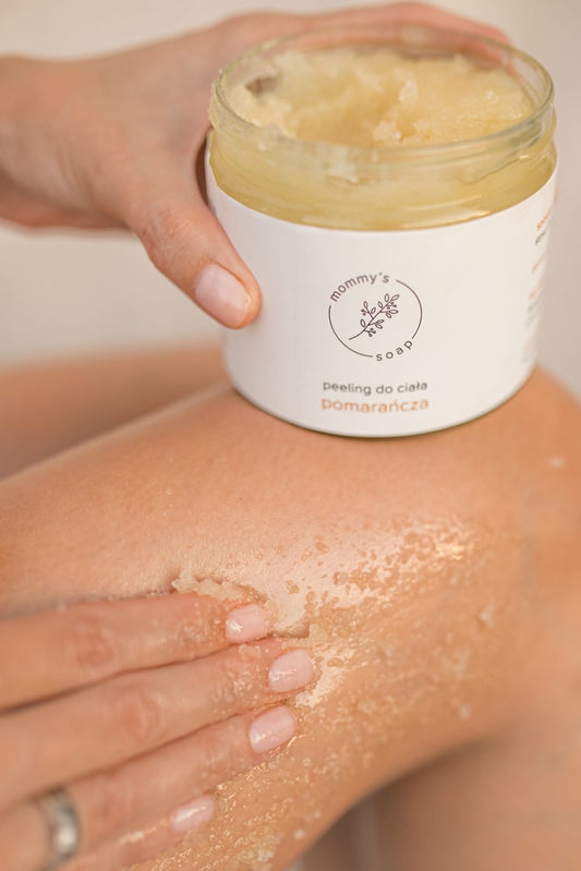 Naturalny peeling do ciała pomarańcza