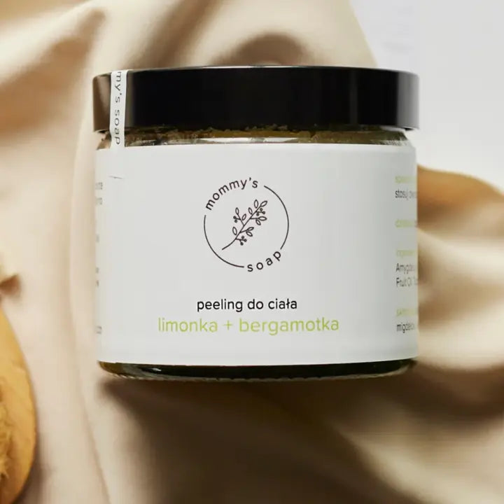 Naturalny peeling do ciała limonka i bergamotka