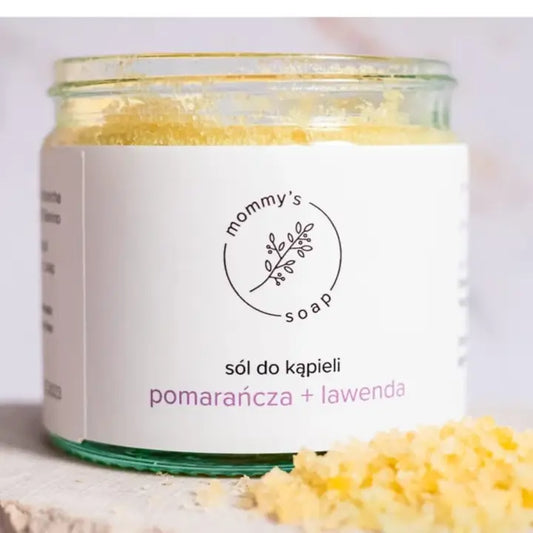 Sól do kąpieli pomarańcza i lawenda